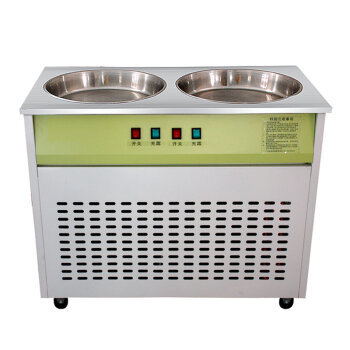 睿美(ruimei)RM-666 商用冷冻炒酸奶机 炒冰机 炒冰淇淋机 水果炒冰机 568双锅单压双控【图片 价格 品牌 报价】-京东